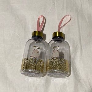 Plusheen water bottle bundle